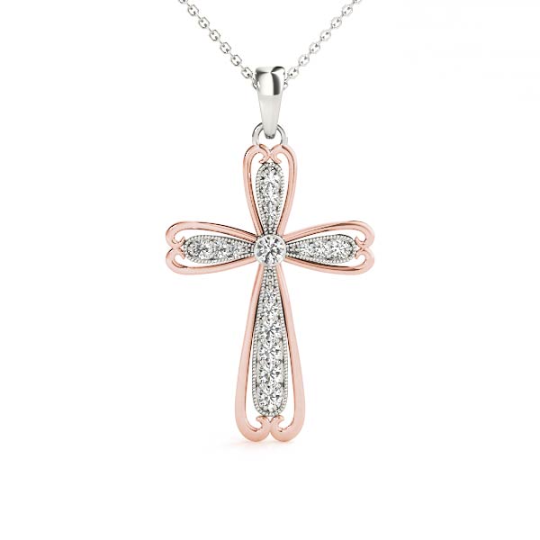 Religious Crosses Diamond Pendant · 0.23 ct tw