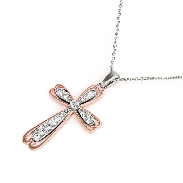 Religious Crosses Diamond Pendant · 0.23 ct tw