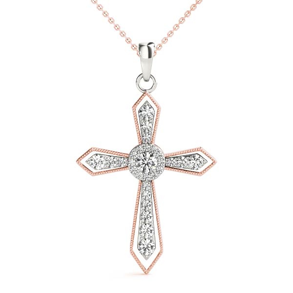 Religious Crosses Diamond Pendant · 0.32 ct tw