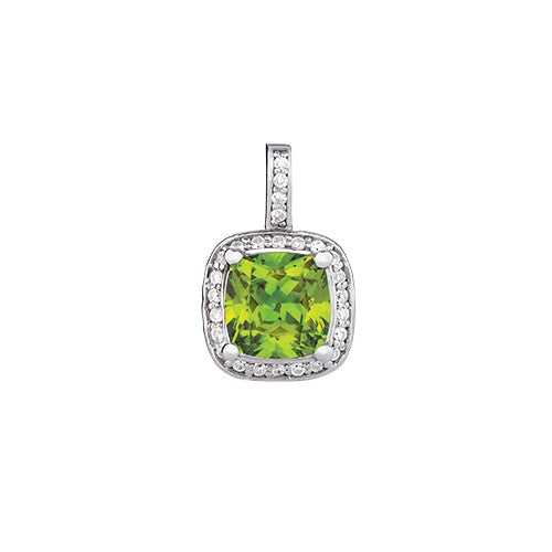 Cushion Gemstone Pendant · 2.26 ct tw
