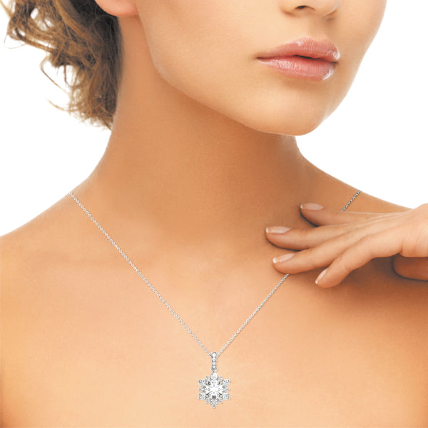 Round Diamond Pendant · 1.49 ct tw