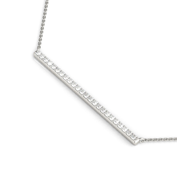 Trapeze Bar Diamond Pendant · 0.24 ct tw