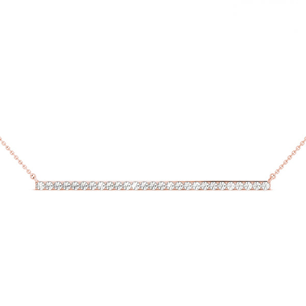 Trapeze Bar Diamond Pendant · 0.41 ct tw