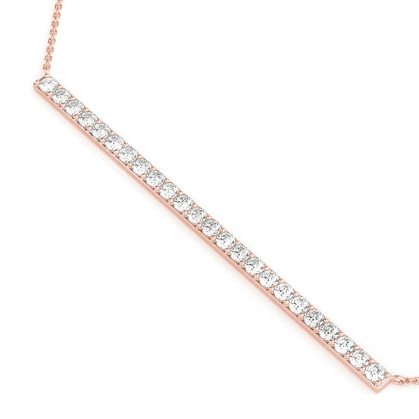 Trapeze Bar Diamond Pendant · 0.60 ct tw
