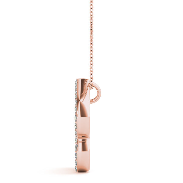 Diamond Initial Pendant · 0.17 ct tw