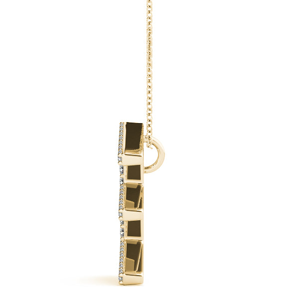 Diamond Initial Pendant · 0.17 ct tw