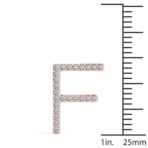 Diamond Initial Pendant · 0.14 ct tw