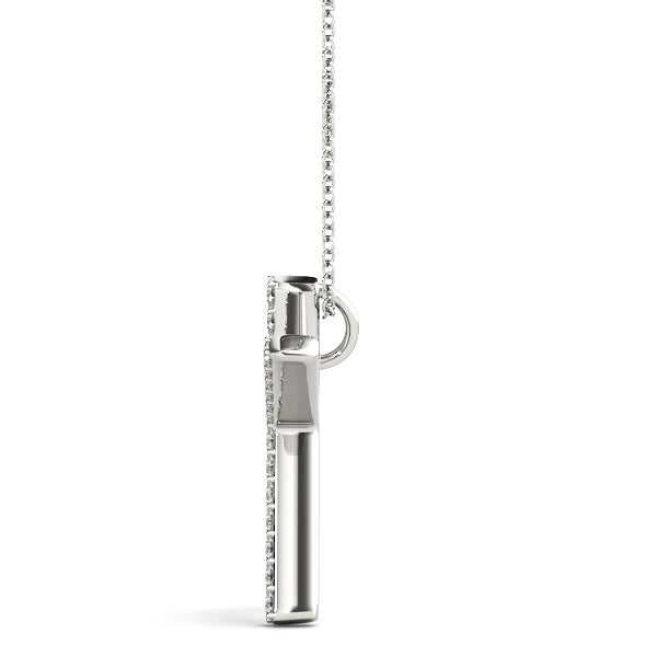 Diamond Initial Pendant · 0.15 ct tw