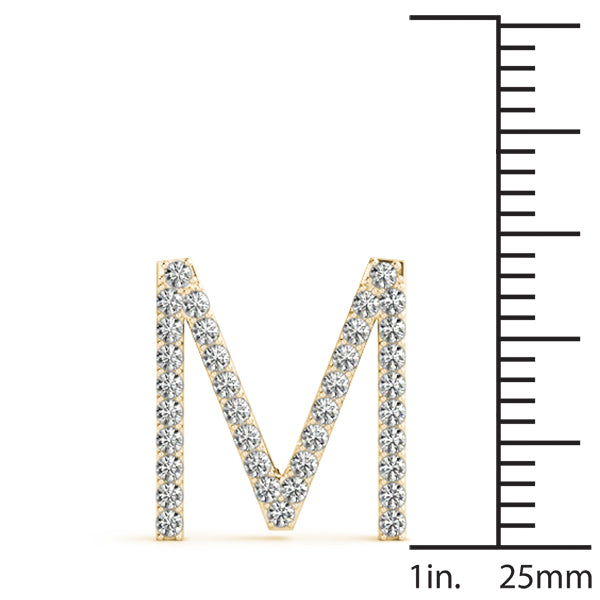 Diamond Initial Pendant · 0.18 ct tw