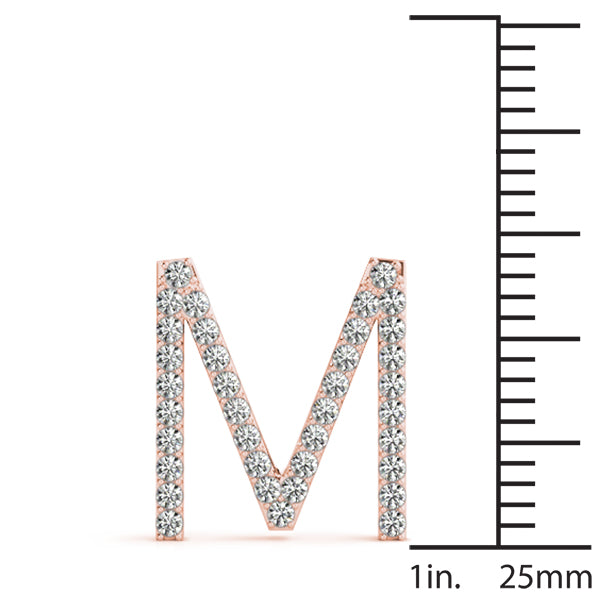 Diamond Initial Pendant · 0.18 ct tw