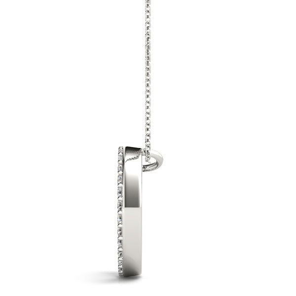 Diamond Initial Pendant · 0.17 ct tw