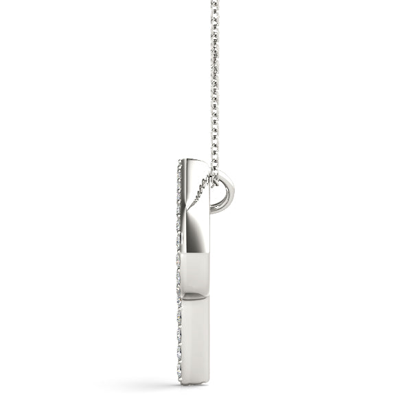 Diamond Initial Pendant · 0.18 ct tw