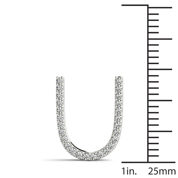 Diamond Initial Pendant · 0.16 ct tw
