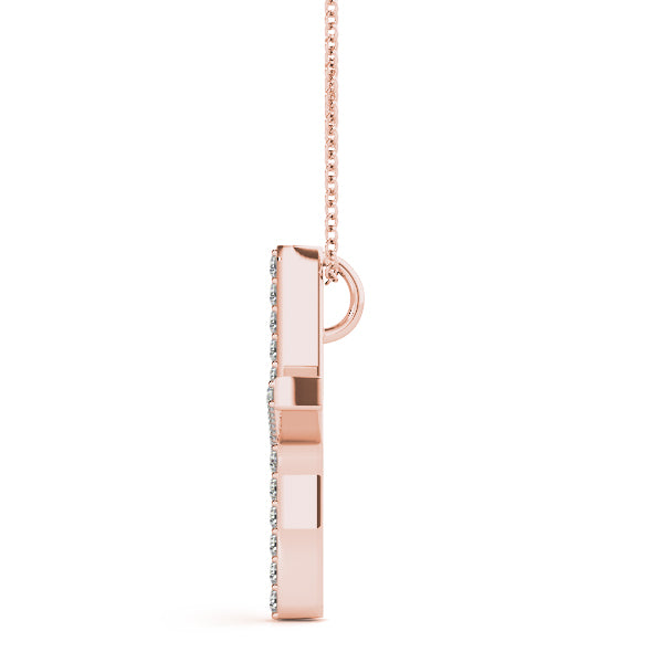 Diamond Initial Pendant · 0.15 ct tw