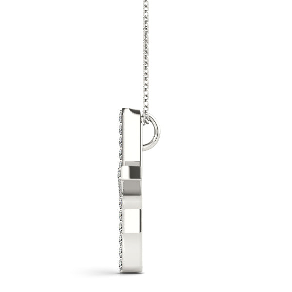 Diamond Initial Pendant · 0.15 ct tw