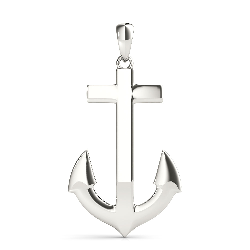 Solid Anchor Pendant
