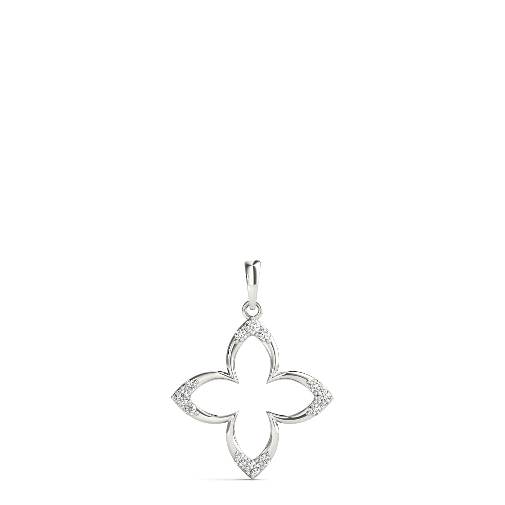 15mm Fashion Diamond Pendant · 0.09 ct tw