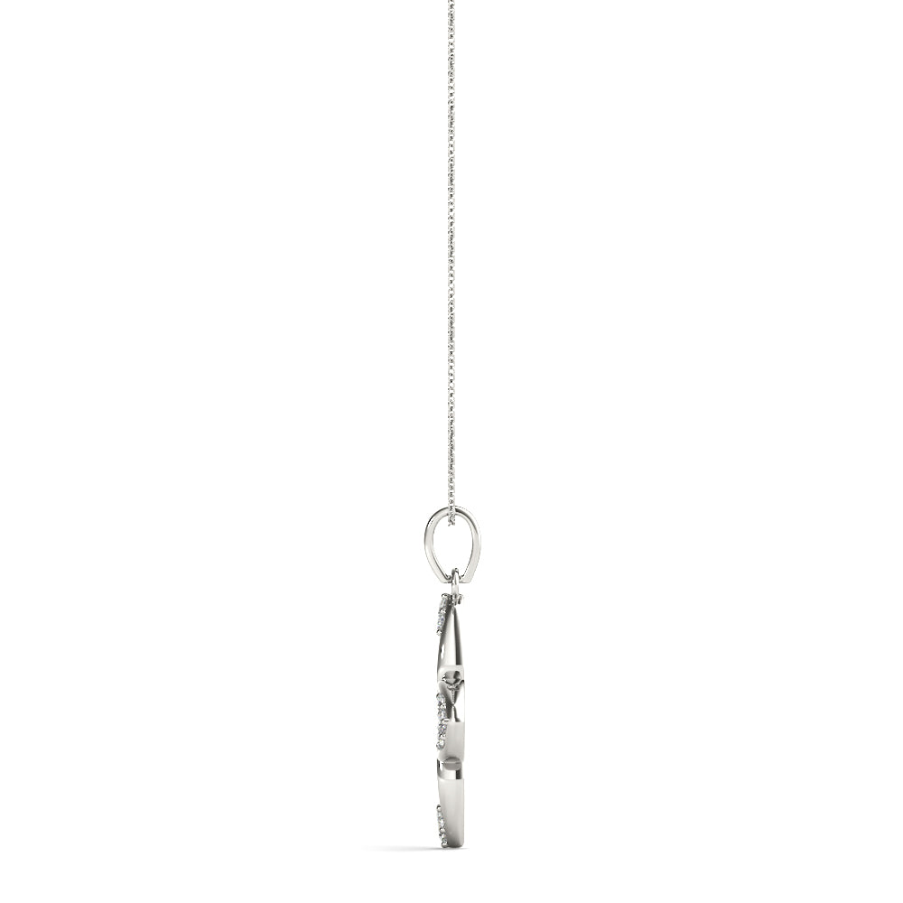 15mm Fashion Diamond Pendant · 0.09 ct tw