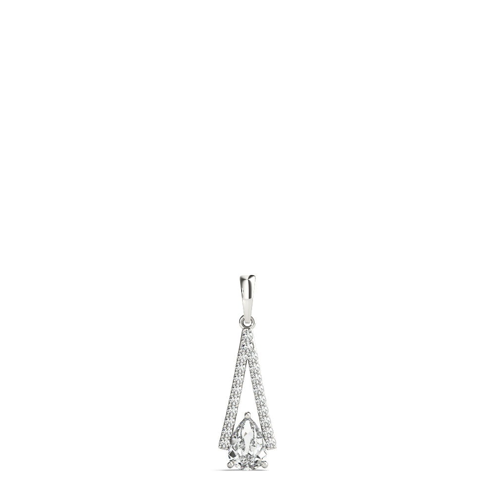 Pear Fashion Diamond Pendant · 0.71 ct tw