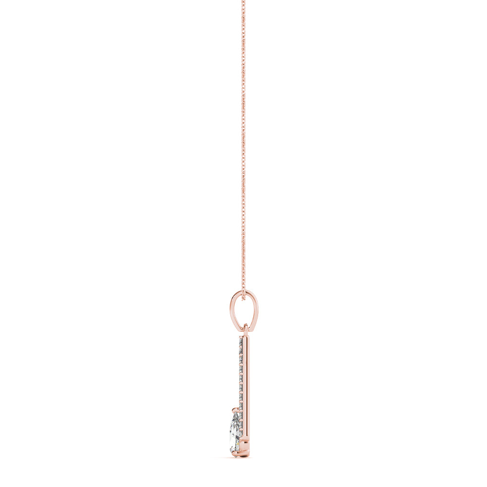 Pear Fashion Diamond Pendant · 0.30 ct tw