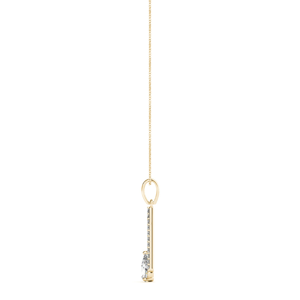 Pear Fashion Diamond Pendant · 0.30 ct tw