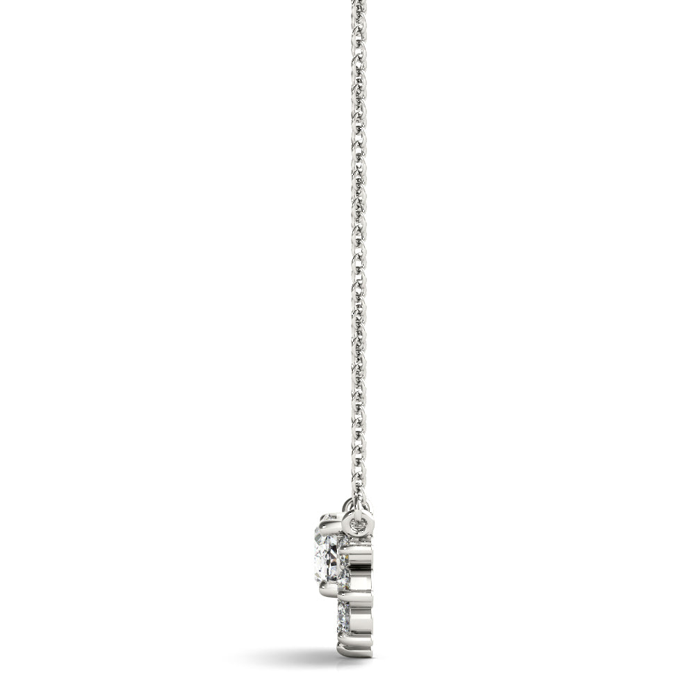 Oval Fashion Diamond Pendant · 0.38 ct tw