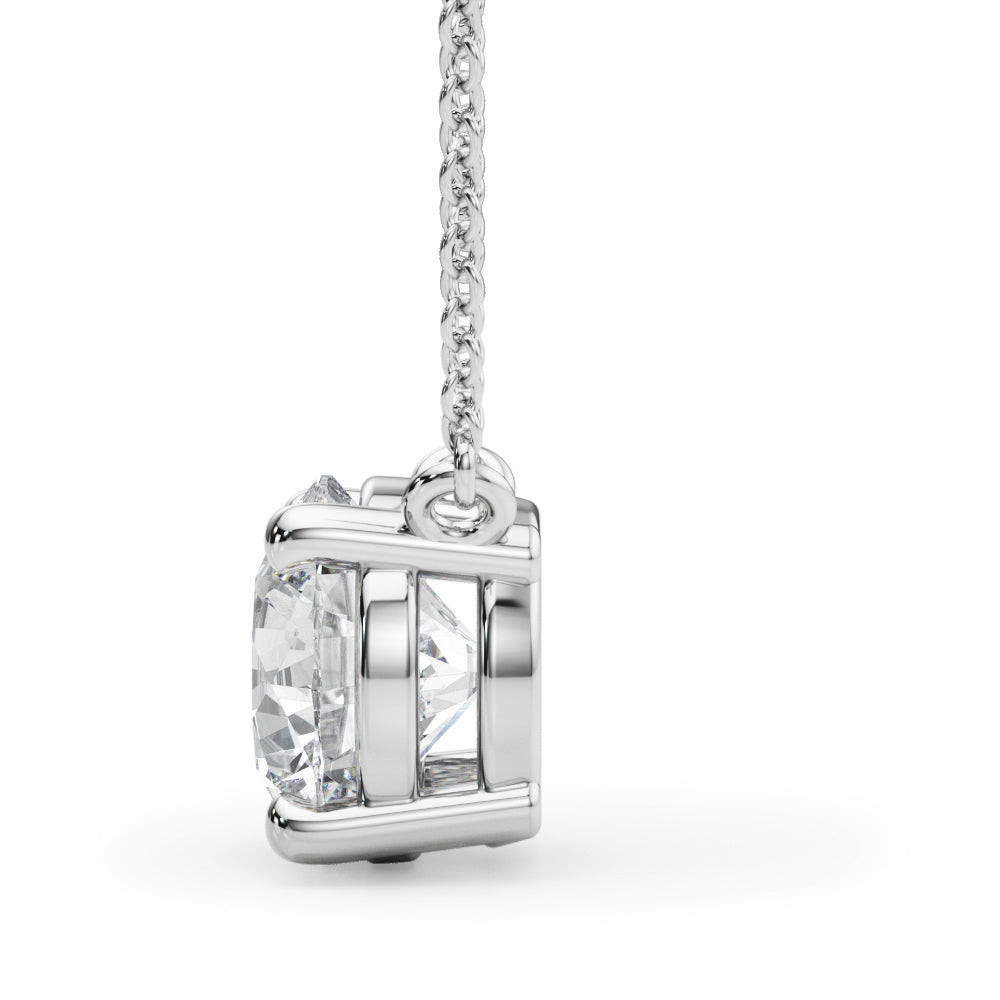 Round Diamond Solitaire Pendant · 1.00 ct tw