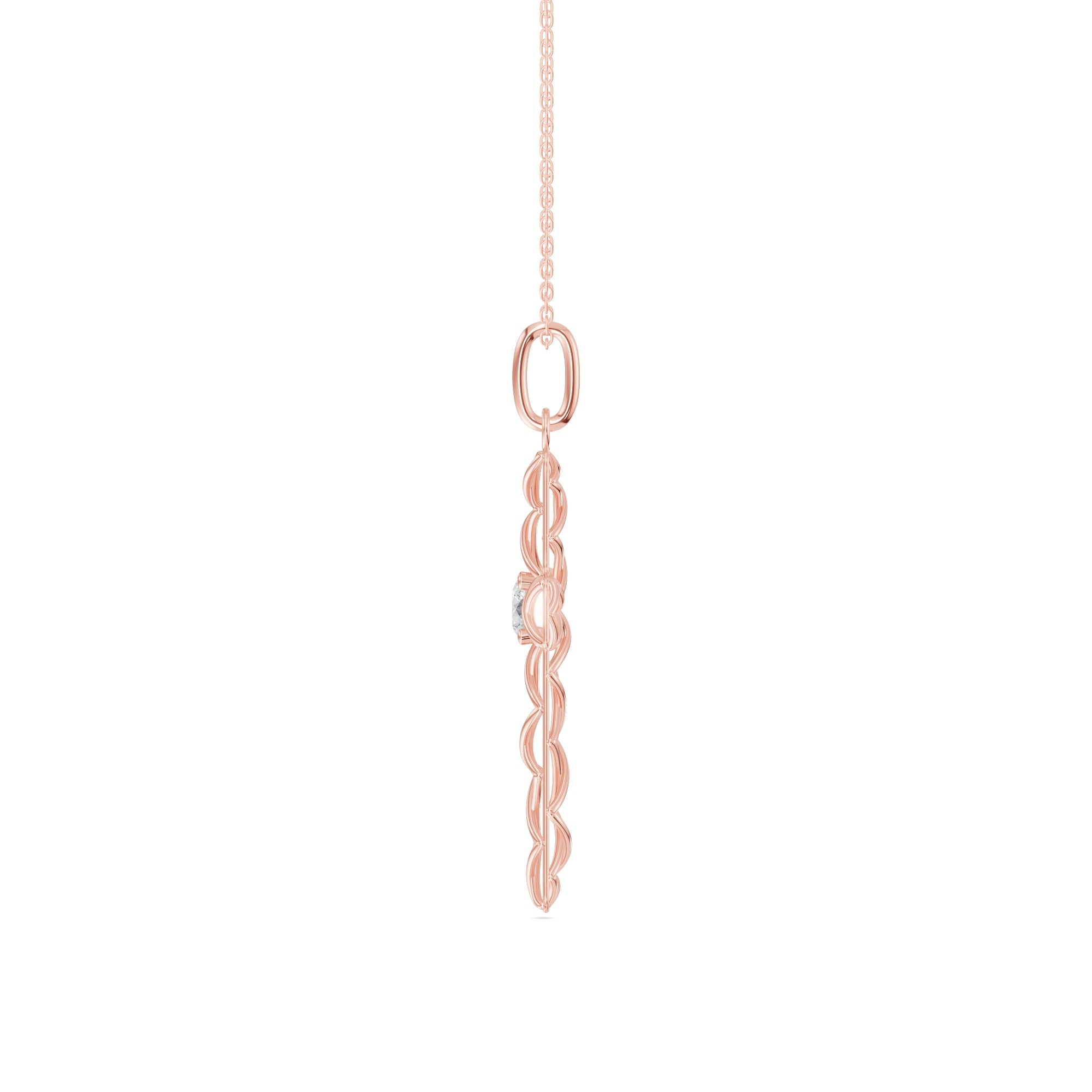 Round Fashion Diamond Pendant · 0.33 ct tw