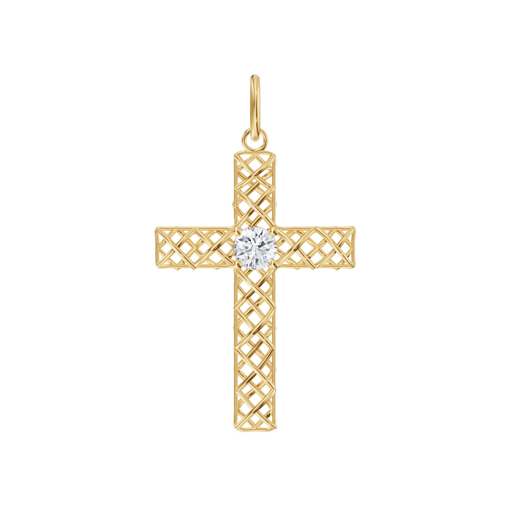Round Fashion Diamond Pendant · 0.33 ct tw
