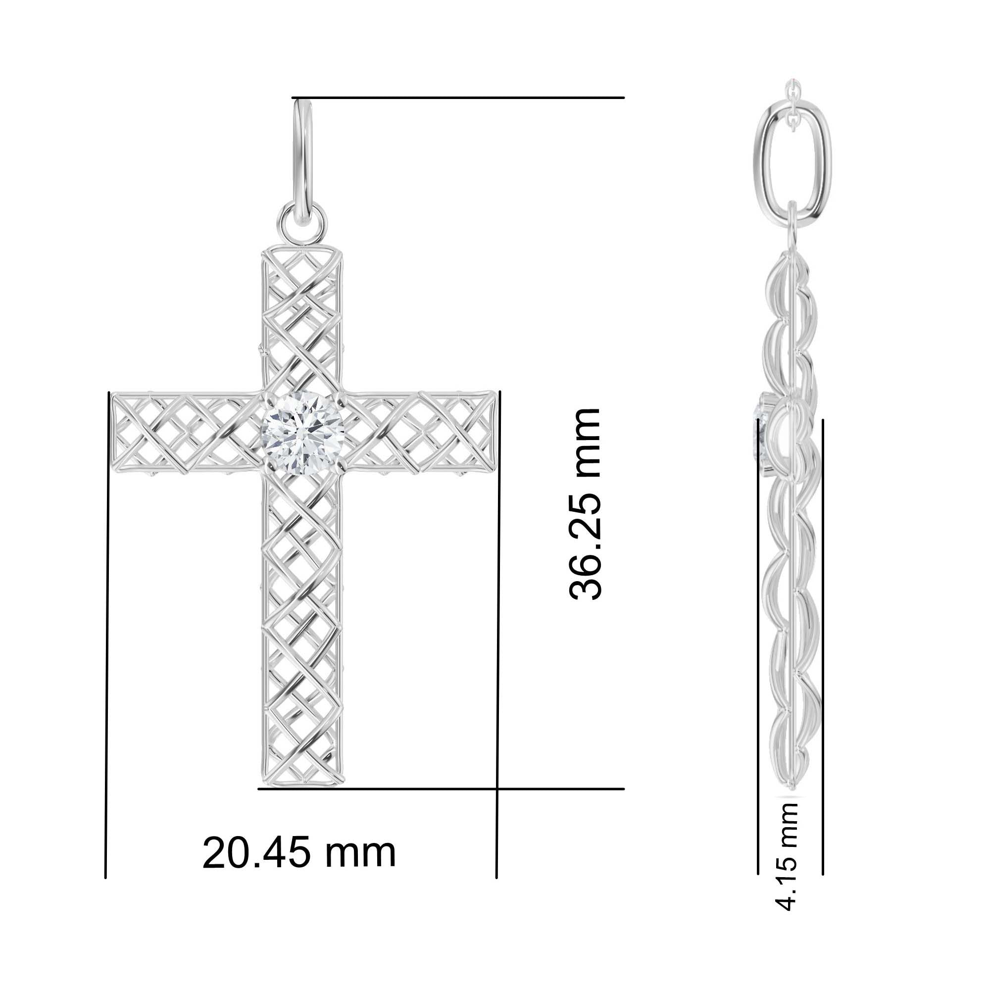 Round Fashion Diamond Pendant · 0.33 ct tw