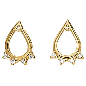 Jackets Diamond Earrings · 0.12 ct tw