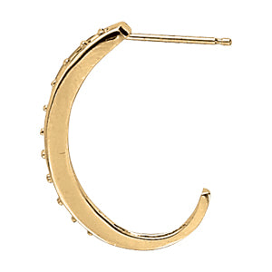 J-hoops Diamond Hoop · 0.50 ct tw