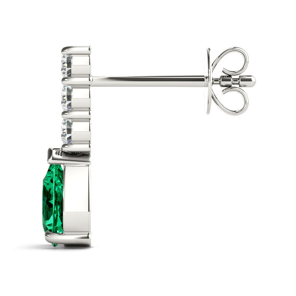 Pear Gemstone Earrings · 0.24 ct tw