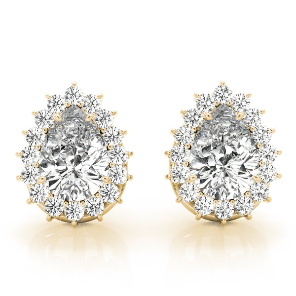 Pear Gemstone Earrings · 0.40 ct tw