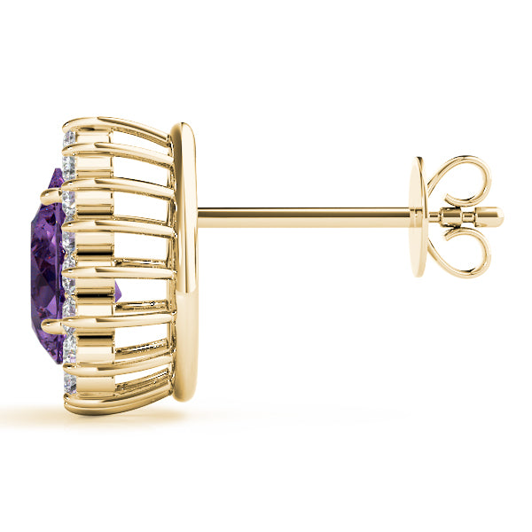 Pear Gemstone Earrings · 0.40 ct tw