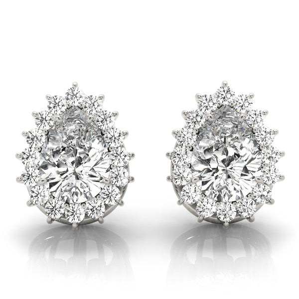 Pear Gemstone Earrings · 0.24 ct tw