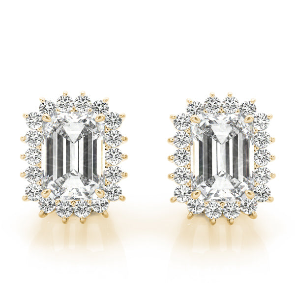 Emerald Gemstone Earrings · 0.40 ct tw