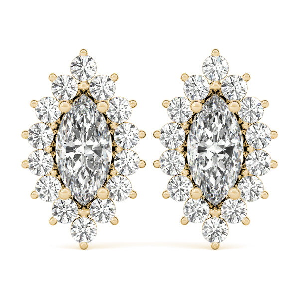 Marquise Gemstone Earrings · 0.32 ct tw