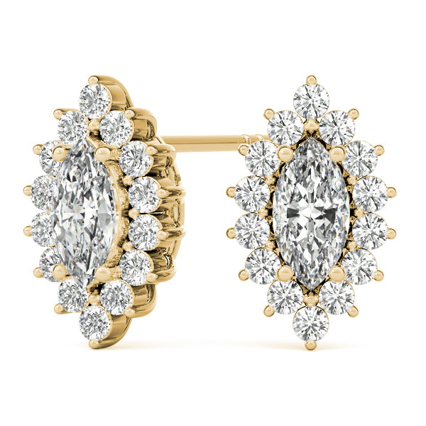 Marquise Gemstone Earrings · 0.32 ct tw