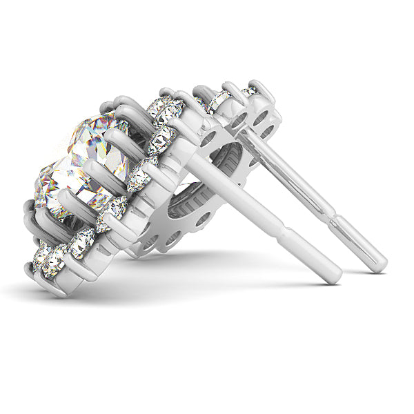 Round Gemstone Earrings · 1.92 ct tw