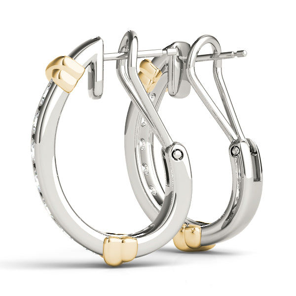 J-hoops Diamond Hoop · 0.98 ct tw