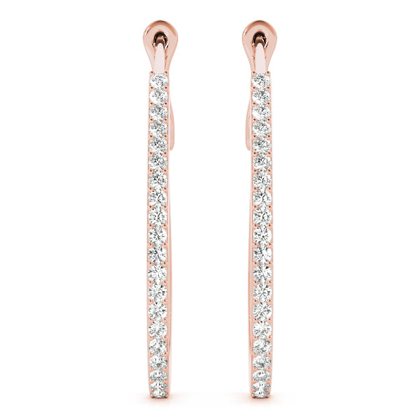 Standard Hoops Diamond Hoop · 0.50 ct tw