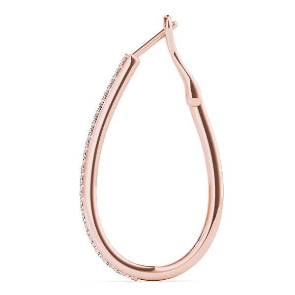 Standard Hoops Diamond Hoop · 0.50 ct tw