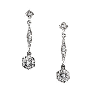 Cluster Diamond Earrings · 0.44 ct tw