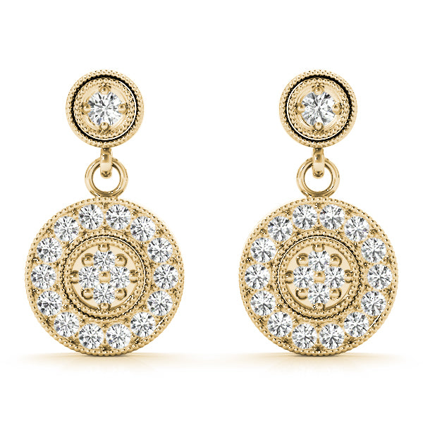 Cluster Diamond Earrings · 0.22 ct tw