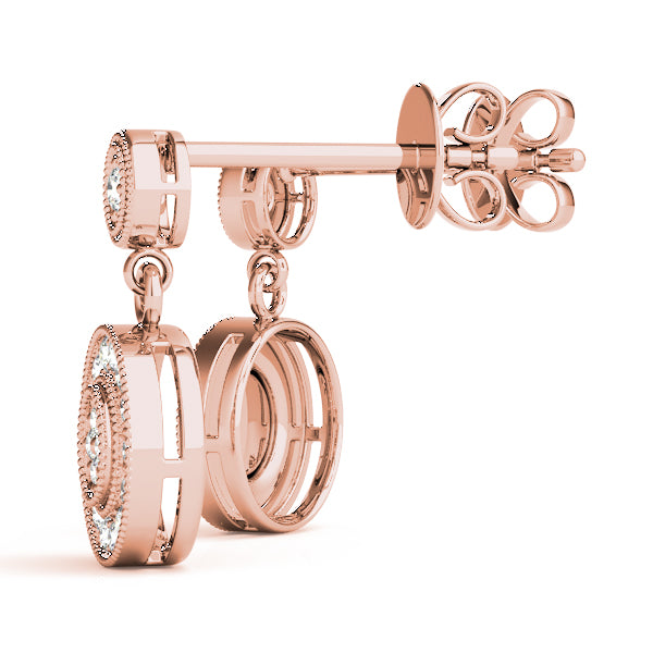Cluster Diamond Earrings · 0.22 ct tw