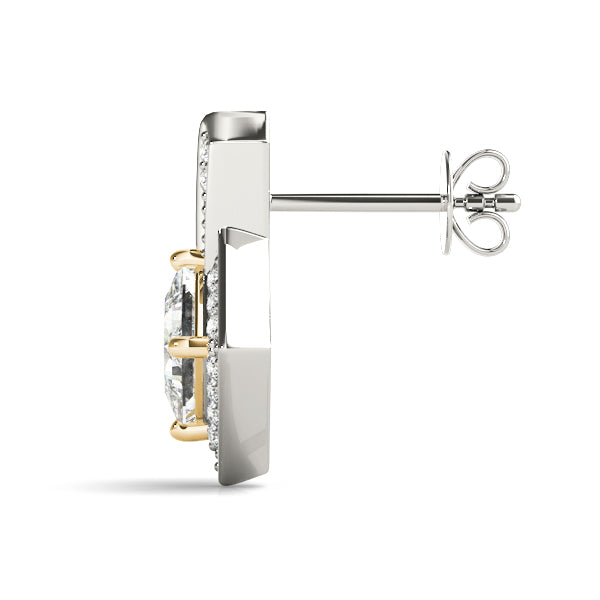 Square Fashion Diamond Earrings · 1.77 ct tw