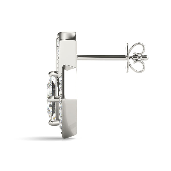 Square Fashion Diamond Earrings · 1.77 ct tw