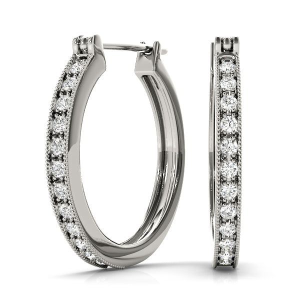 Standard Hoops Diamond Hoop · 0.22 ct tw
