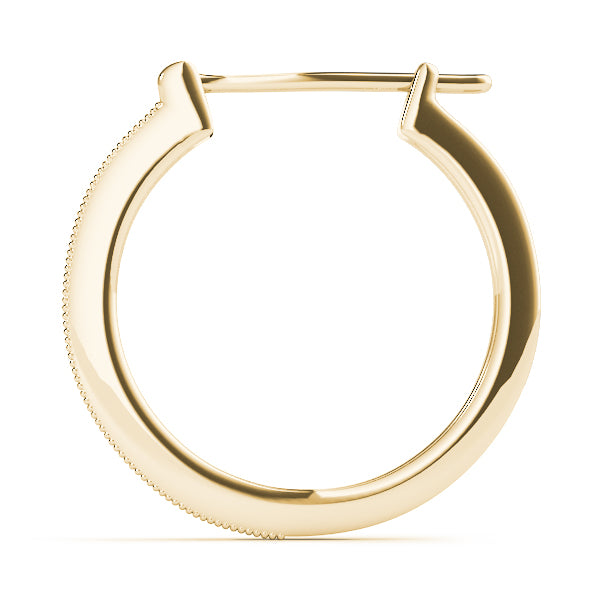 Standard Hoops Diamond Hoop · 0.22 ct tw